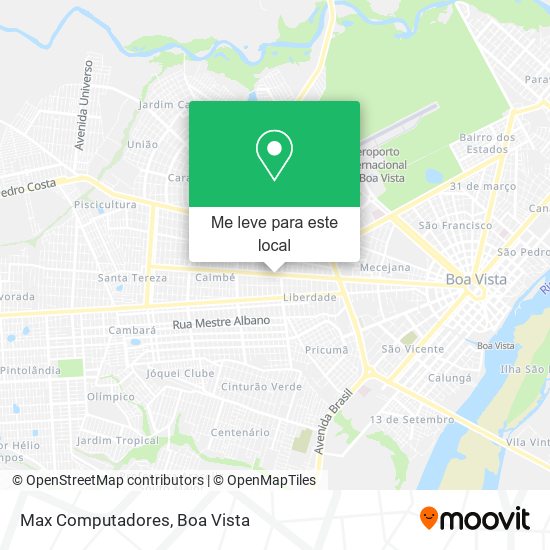 Max Computadores mapa