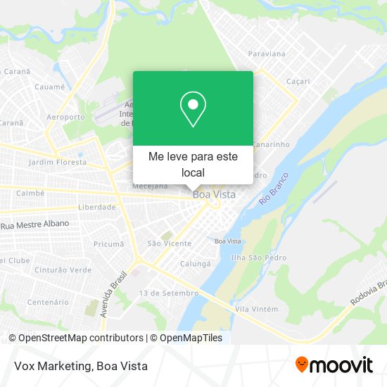 Vox Marketing mapa