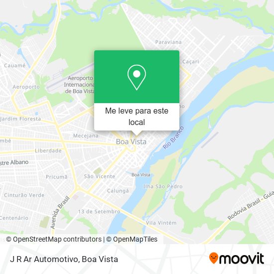 J R Ar Automotivo mapa