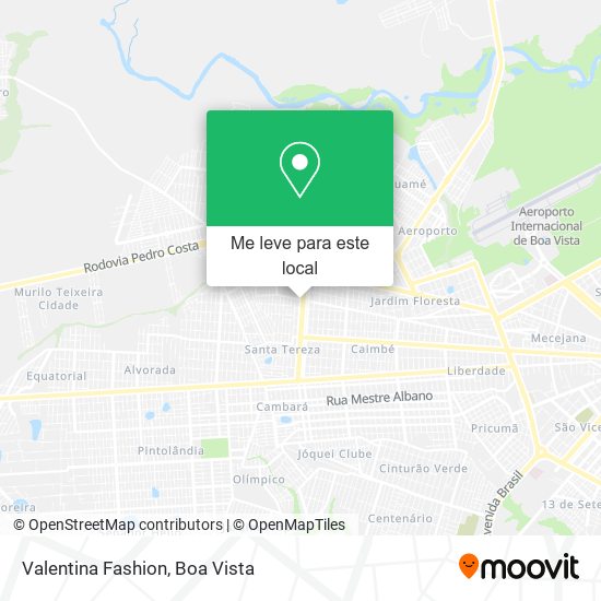 Valentina Fashion mapa