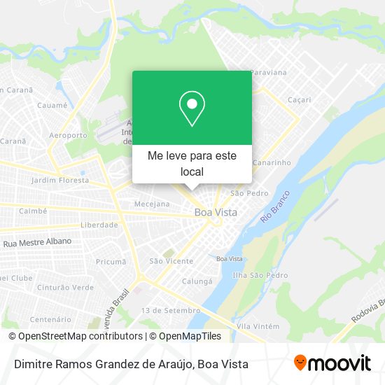 Dimitre Ramos Grandez de Araújo mapa