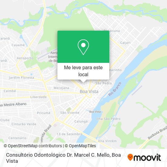 Consultório Odontológico Dr. Marcel C. Mello mapa