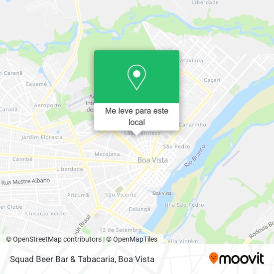 Squad Beer Bar & Tabacaria mapa