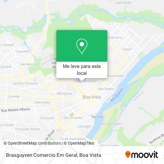 Brasguyven Comercio Em Geral mapa