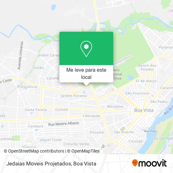 Jedaias Moveis Projetados mapa