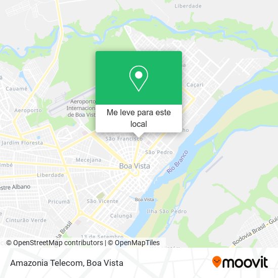 Amazonia Telecom mapa