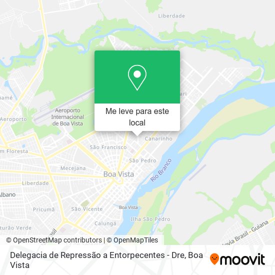 Delegacia de Repressão a Entorpecentes - Dre mapa