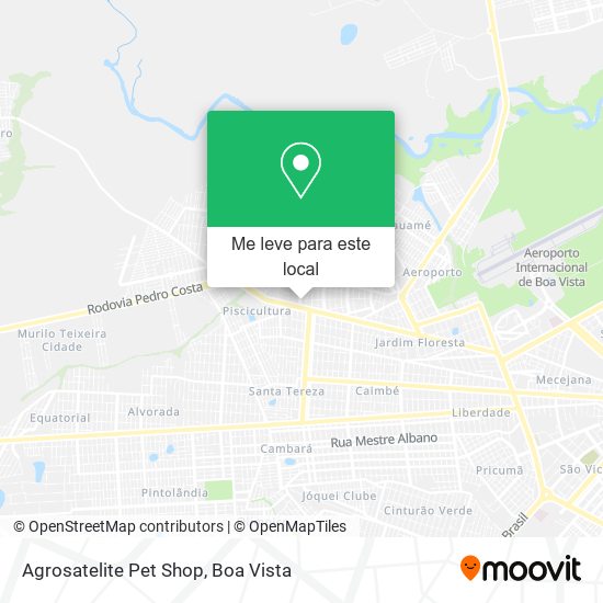 Agrosatelite Pet Shop mapa