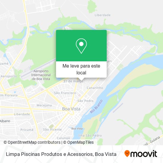 Limpa Piscinas Produtos e Acessorios mapa