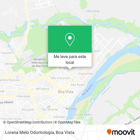 Lorena Melo Odontologia mapa