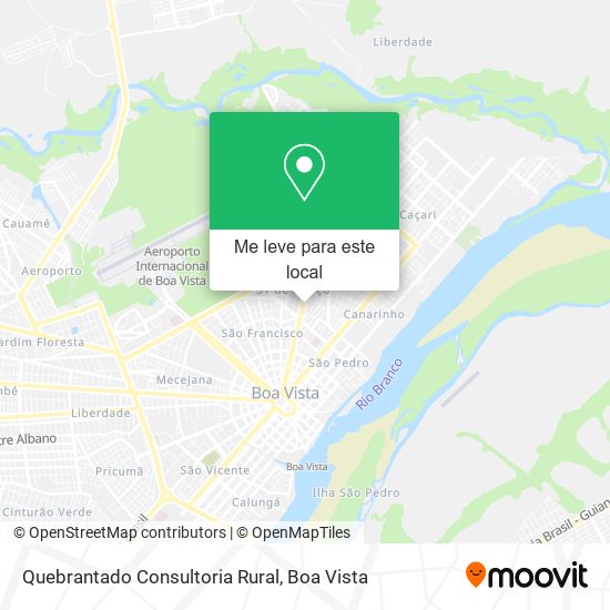 Quebrantado Consultoria Rural mapa