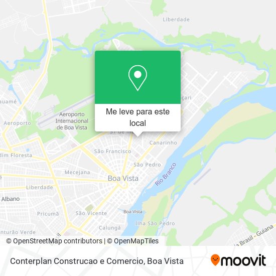 Conterplan Construcao e Comercio mapa