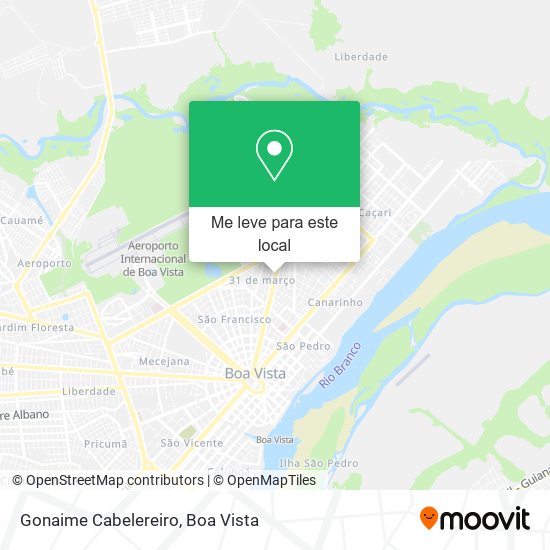 Gonaime Cabelereiro mapa