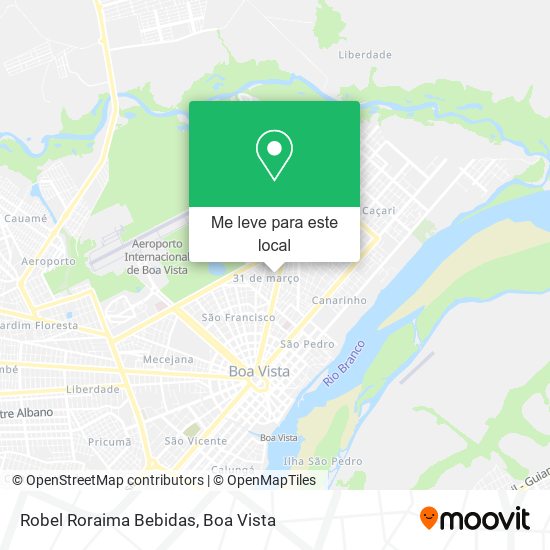 Robel Roraima Bebidas mapa