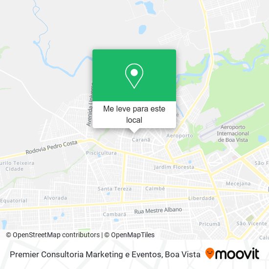 Premier Consultoria Marketing e Eventos mapa