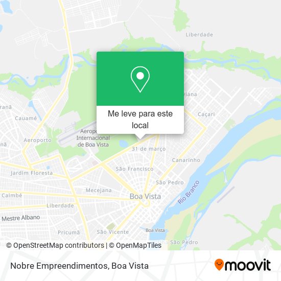 Nobre Empreendimentos mapa