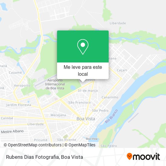 Rubens Dias Fotografia mapa