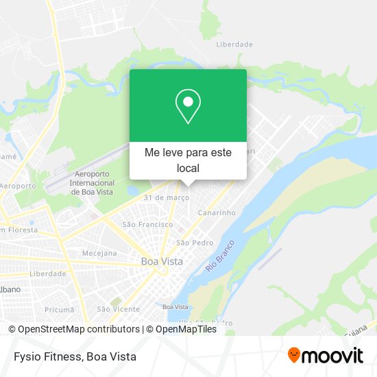 Fysio Fitness mapa