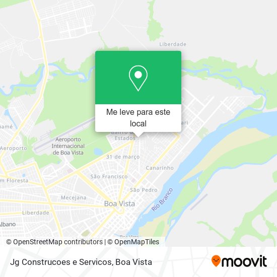 Jg Construcoes e Servicos mapa