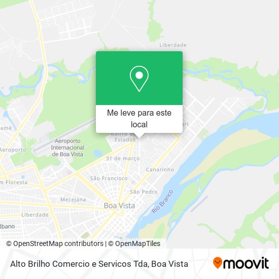 Alto Brilho Comercio e Servicos Tda mapa