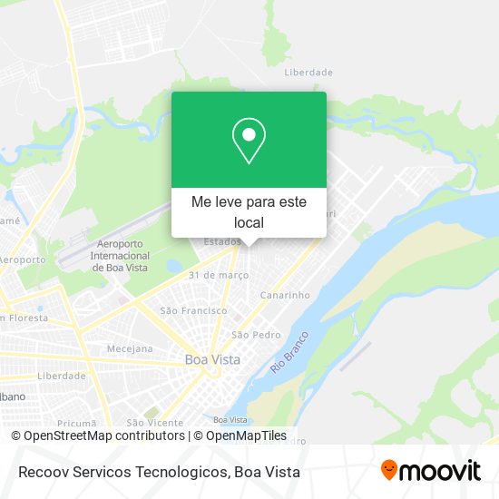 Recoov Servicos Tecnologicos mapa