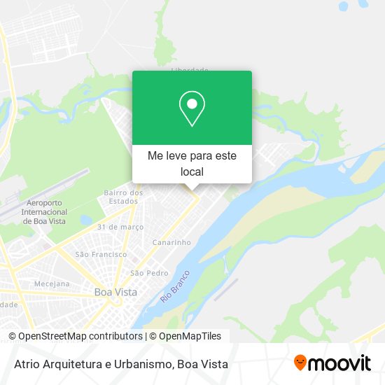 Atrio Arquitetura e Urbanismo mapa