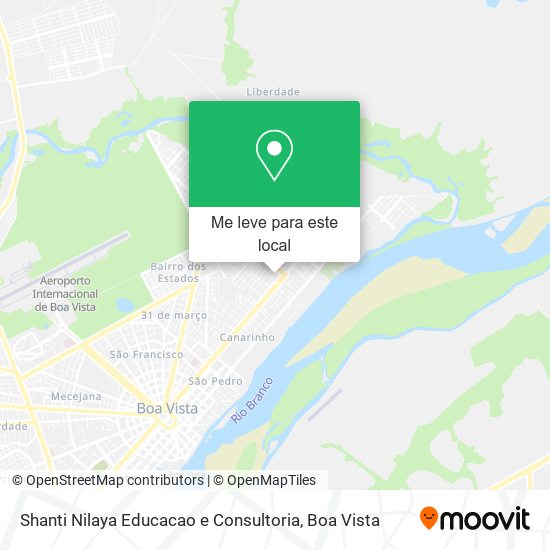 Shanti Nilaya Educacao e Consultoria mapa