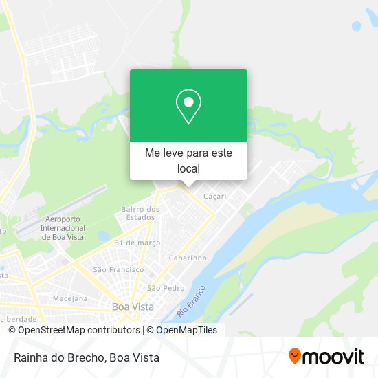 Rainha do Brecho mapa