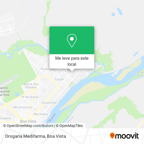 Drogaria Medifarma mapa