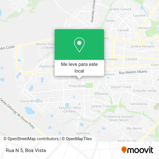Rua N 5 mapa