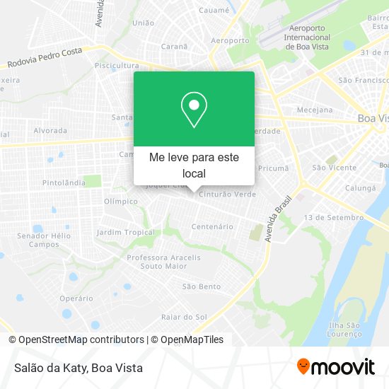 Salão da Katy mapa