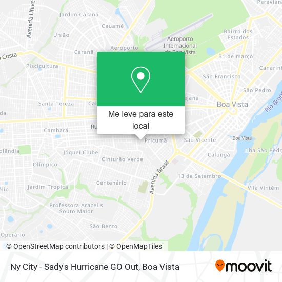 Ny City - Sady's Hurricane GO Out mapa