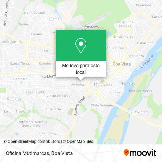 Oficina Mutimarcas mapa
