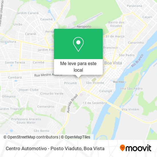 Centro Automotivo - Posto Viaduto mapa