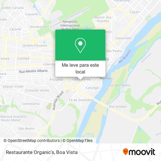 Restaurante Organic's mapa