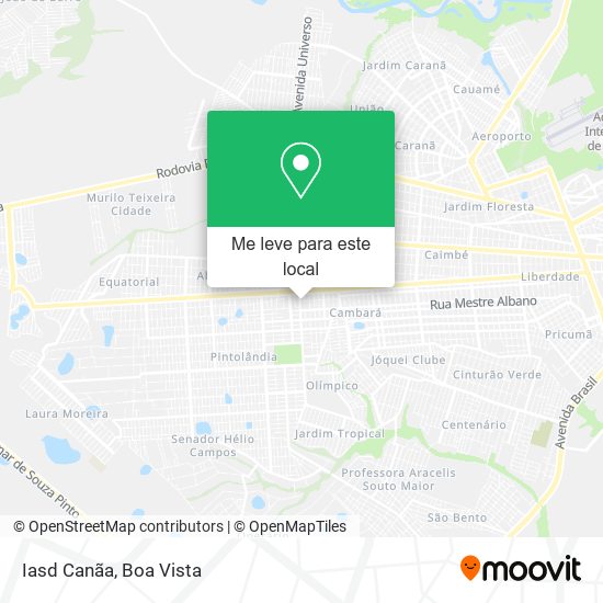 Iasd Canãa mapa