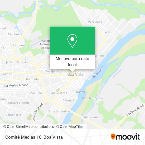 Comitê Mecias 10 mapa