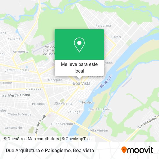 Due Arquitetura e Paisagismo mapa