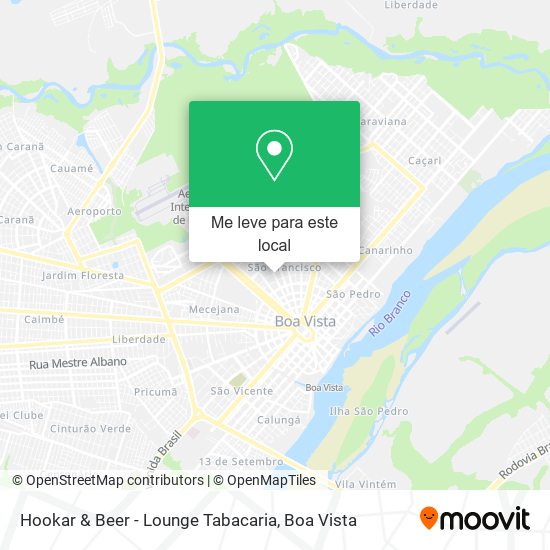 Hookar & Beer - Lounge Tabacaria mapa