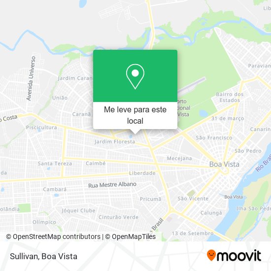 Sullivan mapa