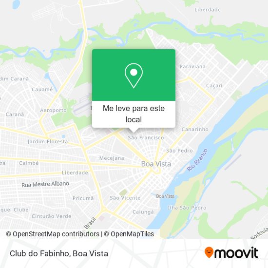 Club do Fabinho mapa