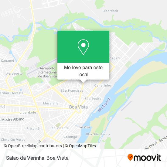 Salao da Verinha mapa