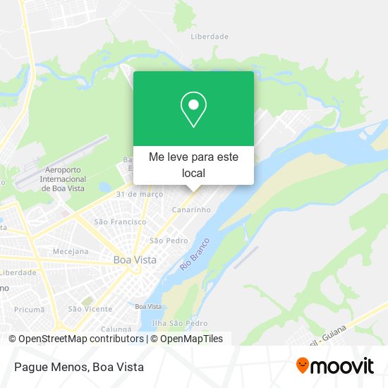 Pague Menos mapa