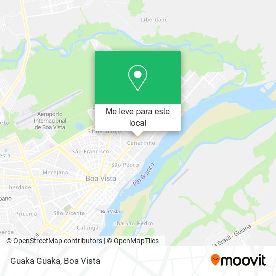 Guaka Guaka mapa