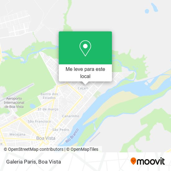 Galeria Paris mapa