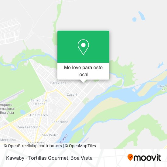 Kawaby - Tortillas Gourmet mapa