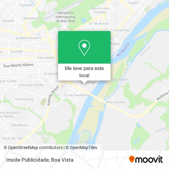 Inside Publicidade mapa