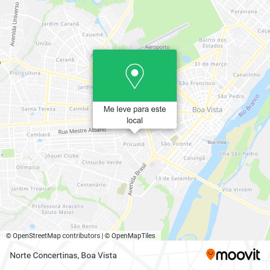 Norte Concertinas mapa