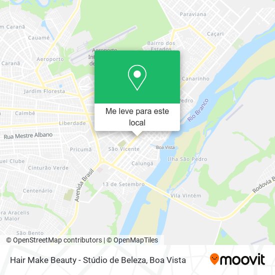 Hair Make Beauty - Stúdio de Beleza mapa