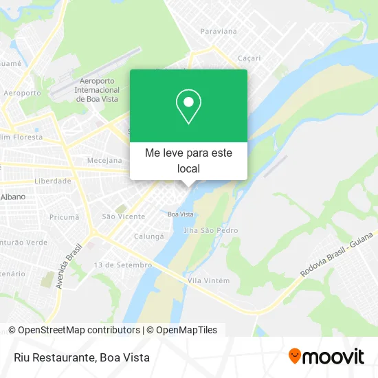 Riu Restaurante mapa